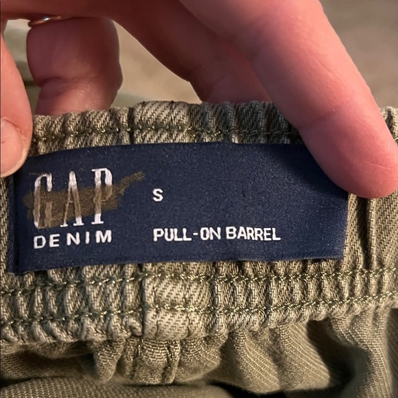 Gap Baggy Beachy MidRise Super-Soft Pull-On Barrel Jeans NWT - Picture 9 of 9